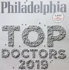 Dr. Daniel G. Becker has been designated a "Top Doctor" in Rhinoplasty and Revision Rhinoplasty by Philadelphia Magazine in 2019.