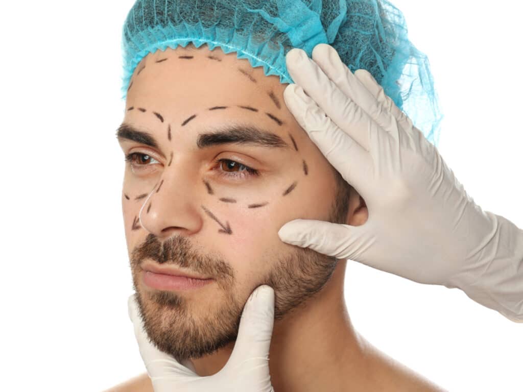 Facelifts for men can be combined with other procedures to achieve a youthful appearance.