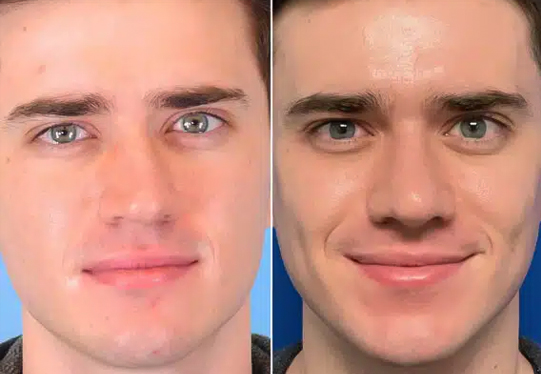 Before & After Nose patient frontal