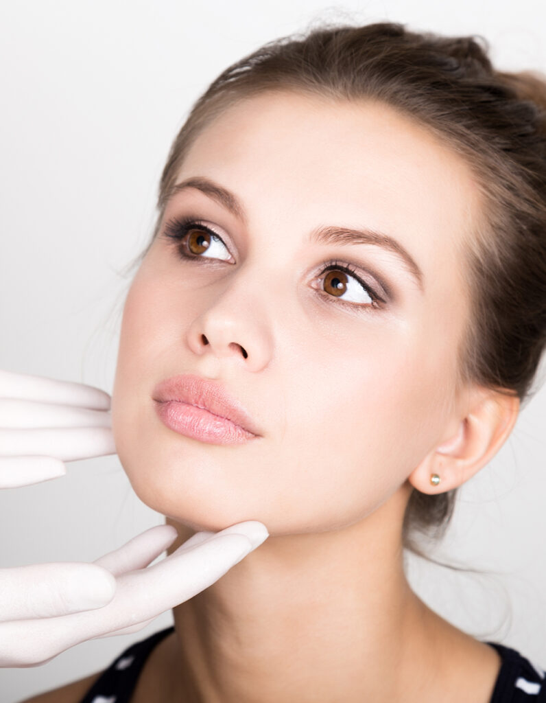 Restored facial volume and smoother contours with facial fat grafting.