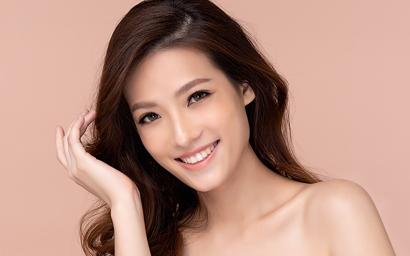 Youthful, refreshed appearance after Radiesse filler treatment.