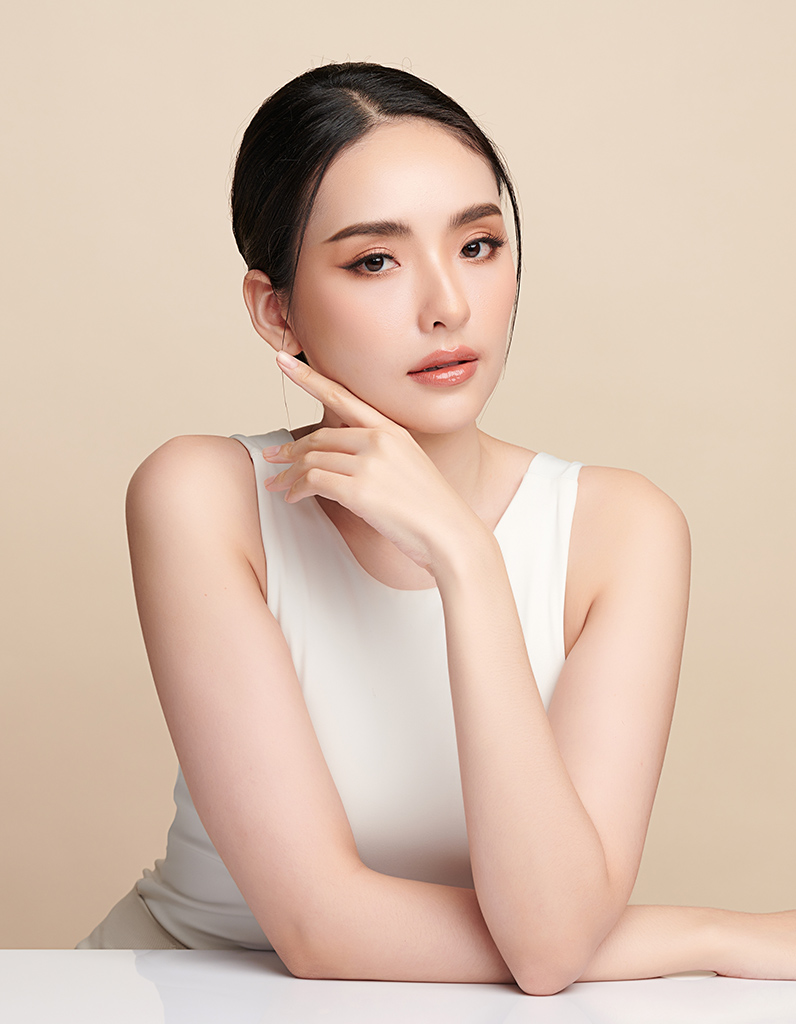 Woman with smooth, clear skin representing ideal candidate for Clear + Brilliant laser skin rejuvenation treatment.